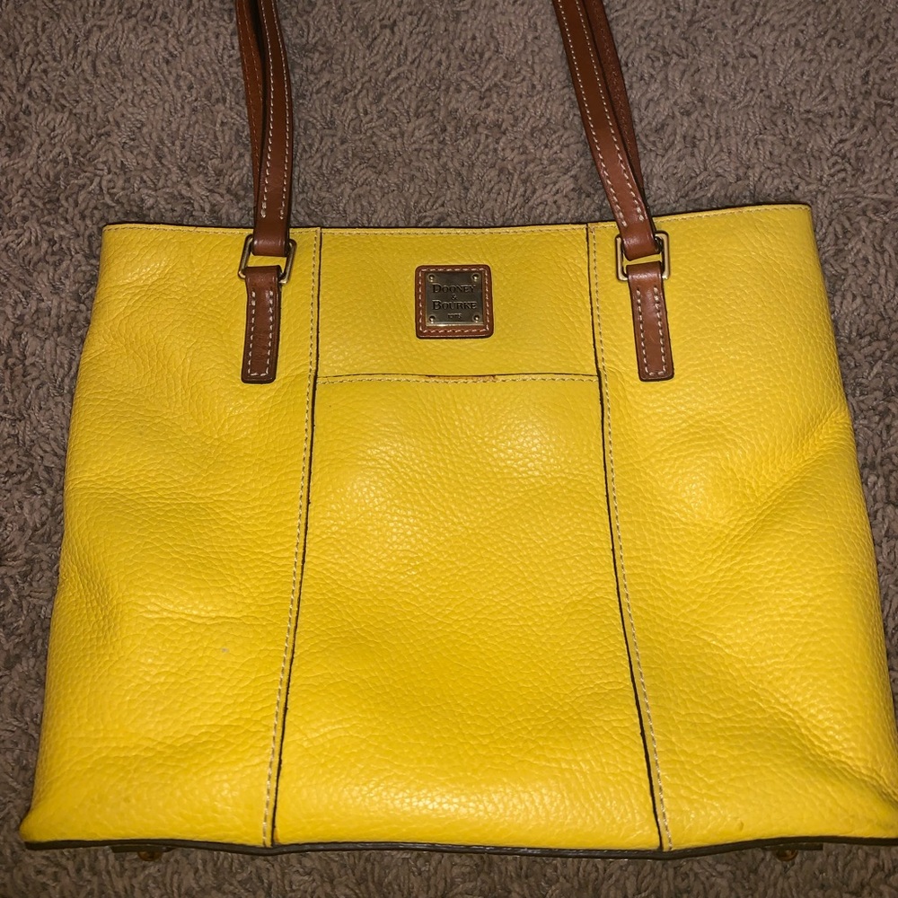 Dooney & Bourke yellow purse